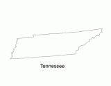 Tennessee State Map