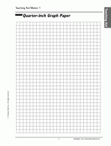 Quarter-inch Graph Paper