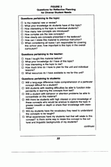 Questions for Reflective Planning