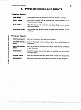 Types of Bones and Joints