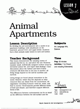 Animal Apartments