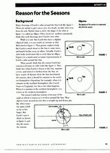 Reason for the Seasons -- Student Guide