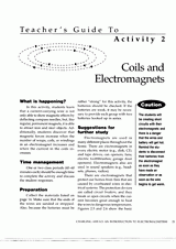 Coils and Electromagnets -- Teacher's Guide