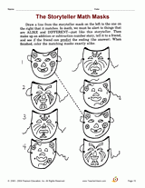 The Storyteller Math Masks