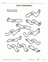 Color Caterpillars