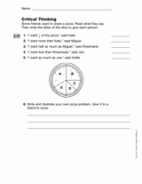 Fractions and Customary Measurement: Critical Thinking (Gr. 3)