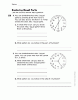 Exploring Equal Parts (Gr. 3)