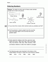 Ordering Numbers (Gr. 3)