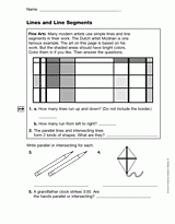 Lines and Line Segments (Gr. 3)