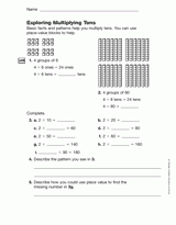 Exploring Multiplying Tens (Gr. 3)
