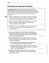 Reviewing the Meaning of Division (Gr. 4)