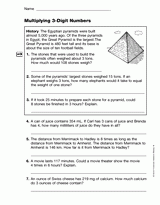 Multiplying 3-Digit Numbers (Gr. 4)