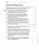 Naming and Writing Fractions (Gr. 4)