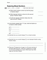 Exploring Mixed Numbers (Gr. 4)