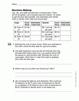 Multiplication: Decision Making (Gr. 5)