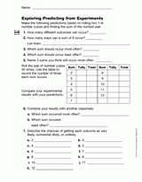 Exploring Predicting from Experiments (Gr. 5)