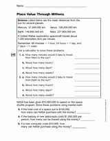 Place Value Through Millions (Gr. 5)