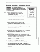 Dividing: Choosing a Calculation Method (Gr. 5)
