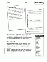 Materials of the Earth: Family Activity