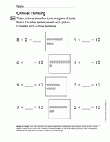 Addition and Subtraction Concepts: Critical Thinking (Gr. 1)