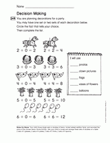 Adding Doubles: Decision Making (Gr. 1)