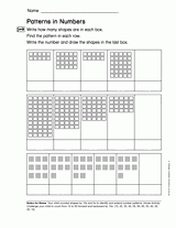 Patterns in Numbers: Counting Shapes (Gr. 1)
