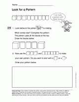 Look for a Pattern (Gr. 1)