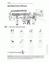 Use Data from a Picture (Gr. 1): Counting