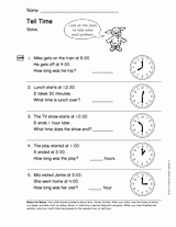 Tell Time (Gr. 1)