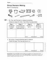 Group Decision Making (Gr. 1)