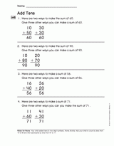 Add 10's (Gr. 1)
