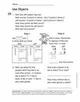 Two-Digit Math: Use Objects (Gr. 1)
