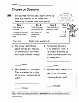 Two-Digit Math: Choose an Operation (Gr. 1)