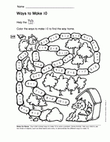 Ways to Make 10 (Gr. 1)