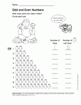 Odd and Even Numbers (Gr. 1)