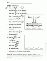 Addition and Subtraction Concepts: Draw a Picture (Gr. 1)