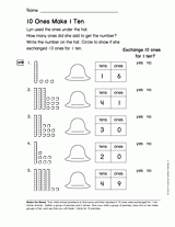 10 Ones make 1 Ten Printable (1st Grade) - TeacherVision