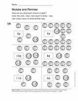 Nickels and Pennies (Gr. 1)