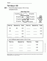 Tell About 100 (Gr. 2)