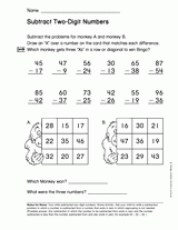 Subtract Two-Digit Numbers (Gr. 2)
