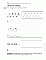 Explore Addition and Subtraction: Decision Making