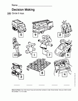 Numbers to Ten: Decision Making