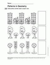 Numbers to Five: Patterns in Geometry