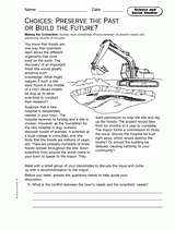 Science and Social Studies: Preserve the Past or Build the Future?