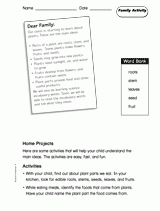 Plants: Family Activity 1