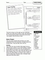 The Body's Systems: Family Activity