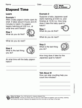Math in Science: Elapsed Time