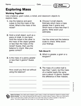 Math in Science: Exploring Mass