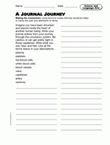 Science and Language Arts: A Journal Journey