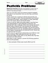 Science, Technology and Society: Pesticide Problems